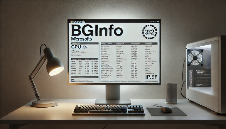 نمایش اطلاعات سیستم روی دسکتاپ :: BgInfo
