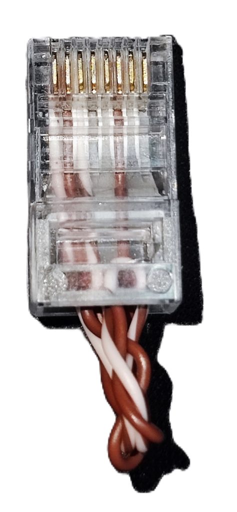 Loopback Plug 2 رشته سیمی ساخته شده توسط خودم